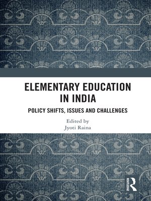 cover image of Elementary Education in India